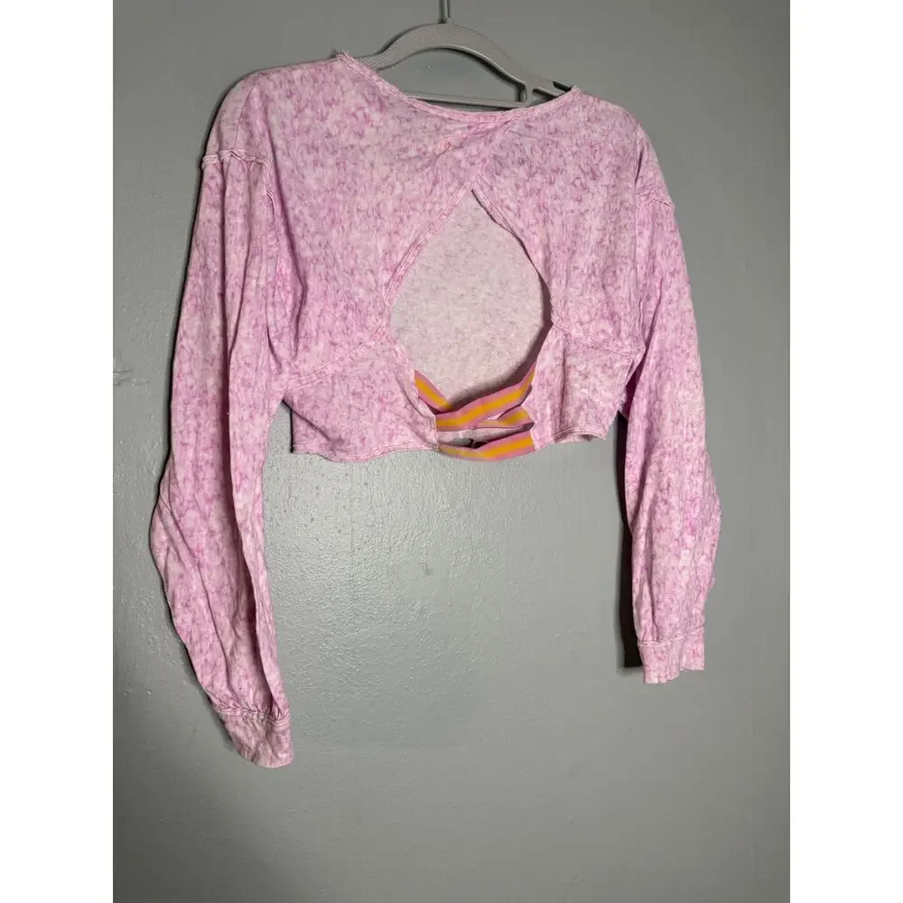 Free‎ People FP Movement Backstage Open Back cropped top